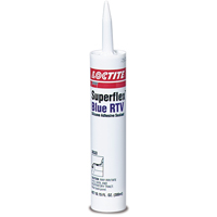 Superflex RTV Silicone Adhesive Sealant, Cartridge, Blue OSI Industrial Sales