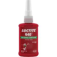 Compos&eacute; de retenue 640 r&eacute;sistance moyenne/haute temp&eacute;rature, 50 ml, Bouteille, Vert OSI Industrial Sales