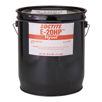 Adh&eacute;sifs structuraux &agrave; s&eacute;chage rapide E-20P, 5 gal., Seau, Deux composants, Blanc OSI Industrial Sales