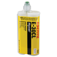 Adh&eacute;sif structurel pour le verre E-30CL, 200 ml, Cartouche double, Deux composants, Ultra clair OSI Industrial Sales