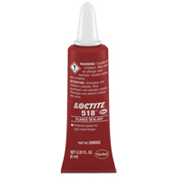 518 Flange Sealant, Tube, Red OSI Industrial Sales