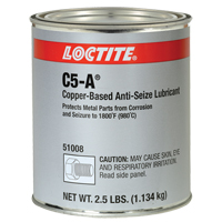 Loctite&reg; 8008 C5-A Copper Anti-Seize Lubricant, 2.5 lbs., Can, 1800°F (982°C) Max Temp. OSI Industrial Sales