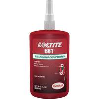 Compos&eacute; de retenue Loctite 661, 250 ml, Bouteille, Jaune OSI Industrial Sales