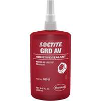 Letter Grade AV Threadlocker, Red, High, 250 ml, Bottle OSI Industrial Sales
