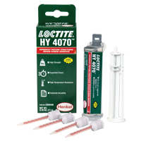 HY 4070 Structural Repair Hybrid Adhesive, Two-Part, Dual Cartridge, 11 g, Off-White OSI Industrial Sales