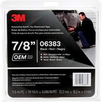 3M Automotive Acrylic Tape, 18 M (60') L x 22 mm (7/8") W, 45 mils, Acrylic OSI Industrial Sales