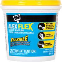 Alex Flex&reg; Flexible Spackling, 946 ml, Plastic Container OSI Industrial Sales