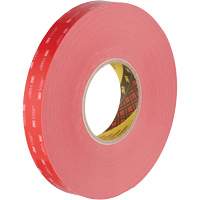 VHB Tape, 32.9 m (108') L x 1117.6 mm (44") W, 0.015 mm, Acrylic OSI Industrial Sales