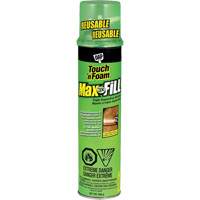 Touch 'n Foam&reg; Max Fill Triple Expanding Sealant, 566 g, Aerosol Can, Cream OSI Industrial Sales