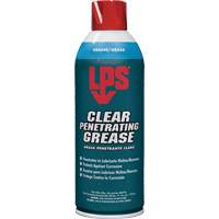 Clear Penetrating Grease, 11 oz., Aerosol Can OSI Industrial Sales