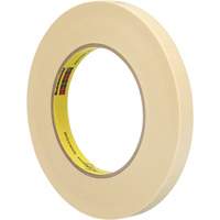 Scotch&reg; High-Performance Masking Tape 232, 12 mm (1/2") x 55 m (180'), Tan OSI Industrial Sales