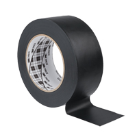 3903 Vinyl Duct Tape, 1245 mm (49") W x 46 m (151') L, 6.5 mils, Black OSI Industrial Sales