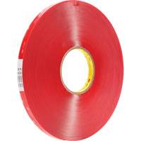 VHB Tape, 66 m (216') L x 6 mm (1/4") W, 23 mils, Acrylic OSI Industrial Sales