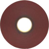 VHB Tape 4646, 33 m (108') L x 12.7 mm (1/2") W, 25 mils, Acrylic OSI Industrial Sales