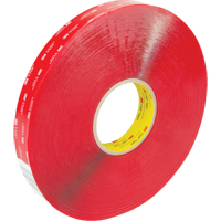 4910 Foam Tape, 33 m (108') L x 25.4 mm (1") W, 40 mils, Acrylic OSI Industrial Sales