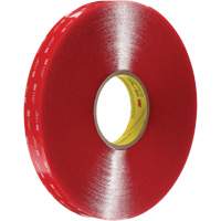 VHB Tape, 33 m (108') L x 12 mm (1/2") W, 40 mils, Acrylic OSI Industrial Sales