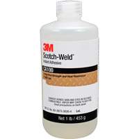 Scotch-Weld Instant Adhesive CA100, Off-White, Bottle, 1 lbs. OSI Industrial Sales