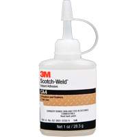 Scotch-Weld Instant Adhesive CA4, Clear, Bottle, 1 oz. OSI Industrial Sales