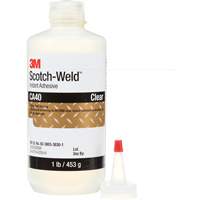 Scotch-Weld Instant Adhesive CA5, Clear, Bottle, 1 lbs. OSI Industrial Sales