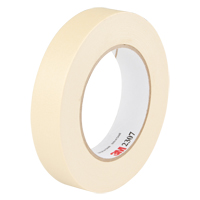 2307 Masking Tape, 24 mm (1") x 55 m (180'), Tan OSI Industrial Sales