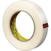 Scotch&reg; Reinforced Strapping Tape, 5.6 mils Thick, 12 mm (1/2") x 330 m (1082')  OSI Industrial Sales