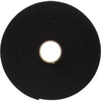 4504 Vinyl Foam Tape, 25.4 mm (1") W x 16.5 m (54') L, 250 mils, Black OSI Industrial Sales
