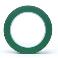 471 Vinyl Tape, 50.8 mm (2") W x 32.9 m (108') L, 5.2 mils, Green OSI Industrial Sales