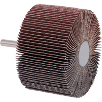 Mounted Flap Wheel, A80 Grit, 3" x 2" x 1/4" OSI Industrial Sales