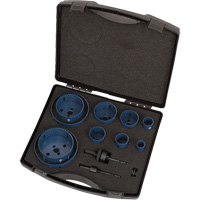 Electrician's Master Holesaw Kit, 12 Pieces OSI Industrial Sales