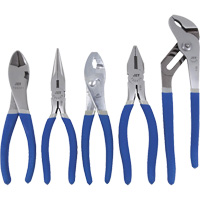 JPS-5M Mechanic's Pliers Set, 5 Pieces OSI Industrial Sales