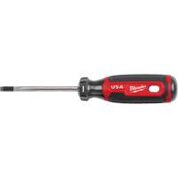 Tournevis d&eacute;b&eacute;niste, Tige de 3/16", Ronde, 170 mm lo, Prise en Coussin&eacute;e OSI Industrial Sales