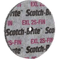 Scotch-Brite EXL Unitized Wheel, 3" x 1/2", 1/4" Arbor OSI Industrial Sales