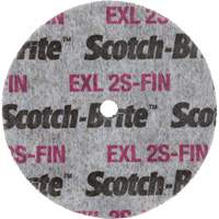 Scotch-Brite EXL Unitized Wheel, 3" x 1/2", 1/4" Arbor OSI Industrial Sales