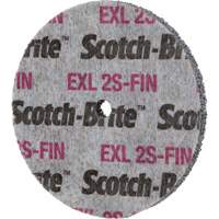 Scotch-Brite EXL Unitized Wheel, 3" x 1/2", 1/4" Arbor OSI Industrial Sales