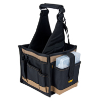 Tool Pouches, Canvas, 25 Pockets, Black OSI Industrial Sales