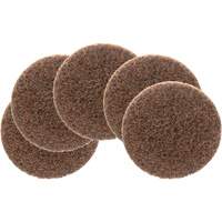Disque de conditionnement de surface Roloc Scotch-Brite, 2" dia., Grain Cors&eacute;, Oxyde d'aluminium OSI Industrial Sales