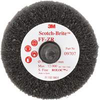 Scotch-Brite Cut & Polish Flap Brush, Aluminum Oxide, Fine Grit, 2" x 1" x 1/4" OSI Industrial Sales