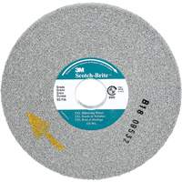 Scotch-Brite EXL Deburring Wheel, 6" x 1/2", 1" Arbor, Aluminum Oxide OSI Industrial Sales