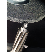 Scotch-Brite EXL Unitized Deburring Wheels, 1" x 1", 3/16" Arbor, 2A Grit, Aluminum Oxide OSI Industrial Sales