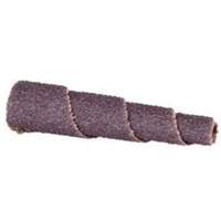 Cartouche de bande abrasive conique ALO, 60 Grain, 3/4" dia., Oxyde d'aluminium, 1-1/2" lo, 3/16" Dimension de l'arbre OSI Industrial Sales