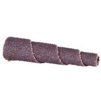 Cartouche de bande abrasive conique ALO, 60 Grain, 3/4" dia., Oxyde d'aluminium, 2" lo, 3/16" Dimension de l'arbre OSI Industrial Sales
