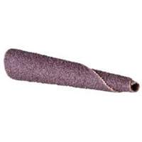 Cartouche de bande abrasive conique ALO, 320 Grain, 5/16" dia., Oxyde d'aluminium, 1-1/2" lo, 1/4" Dimension de l'arbre OSI Industrial Sales