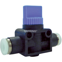 Vanne double manuelle union droit, Entr&eacute;e d'air 1/4" NPT, Sortie 1/4" NPT, 150 psi OSI Industrial Sales