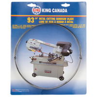 Metal Cutting Bandsaw Blade, Carbon Steel, 93" L x 3/4" W x 0.032" Thick, 10 TPI OSI Industrial Sales