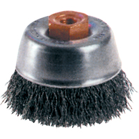Crimped Wire Cup Brushes - High Speed Small Grinder OSI Industrial Sales