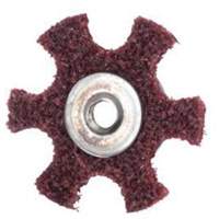 Abrasotex Surface Preparation Star, 2" Dia., Medium Grit, Aluminum Oxide OSI Industrial Sales