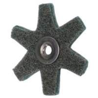 Abrasotex Surface Preparation Star, 2" Dia., Very Fine Grit, Aluminum Oxide OSI Industrial Sales