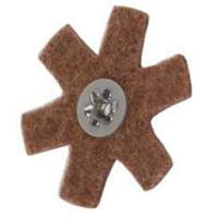 Abrasotex Surface Preparation Star, 3" Dia., Coarse Grit, Aluminum Oxide OSI Industrial Sales