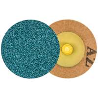 TWIST TOPCUT Sanding Disc, 2" Dia., 50 Grit, Zirconium OSI Industrial Sales