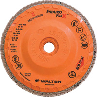 Disque &agrave; lamelles Enduro-Flex, 4-1/2" x 5/8"-11, Type 27, Grain 80, Alumine de zirconium OSI Industrial Sales